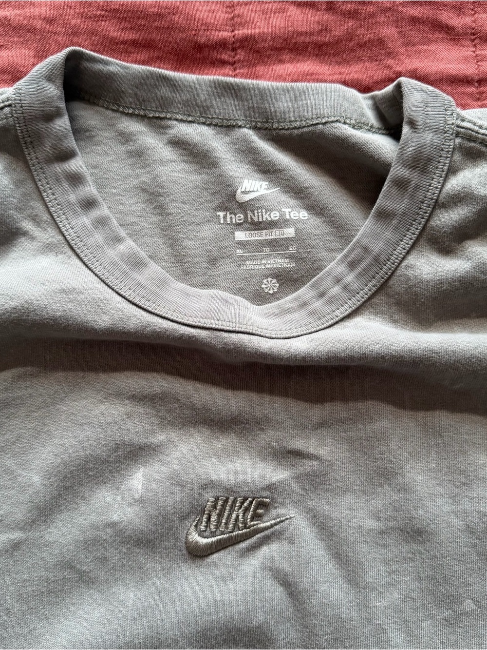 Nike Premium Essentials Green Loose Fit Tee